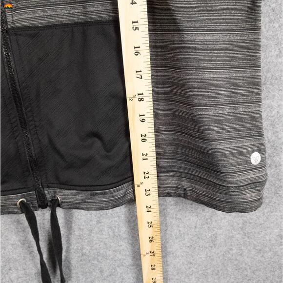 Livi Active Full-Zip Jacket Gray Athleisure Fitness Gym Plus Size Women's 14/16 - Picture 7 of 12